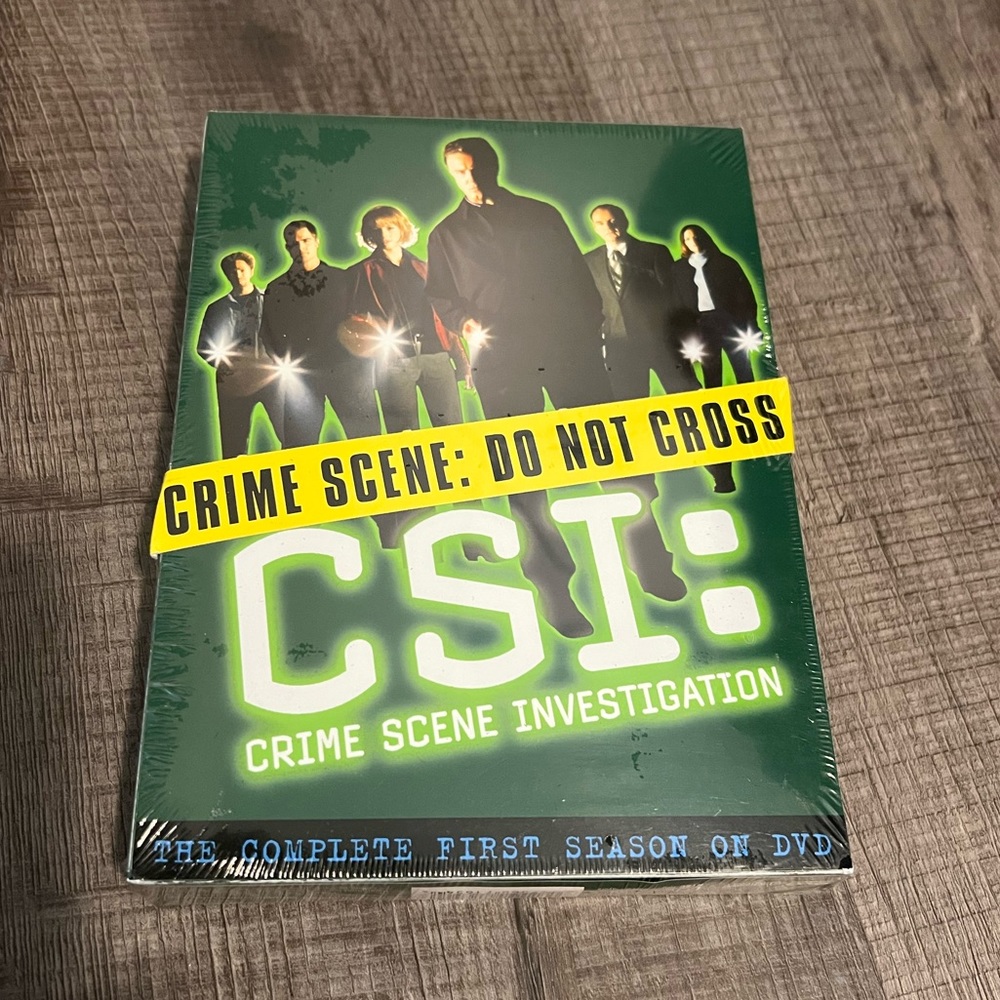 CSI: Complete FIRST Season on DVD. Still in Plastic Wrap! *BRAND NEW*